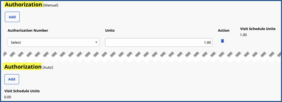 Set Primary Secondary Authorizations